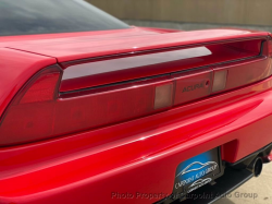 1991 Acura NSX in Formula Red over Black