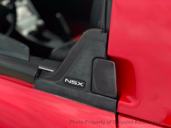 1991 Acura NSX in Formula Red over Black
