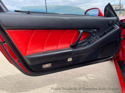 1991 Acura NSX in Formula Red over Black