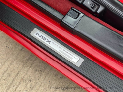 1991 Acura NSX in Formula Red over Black
