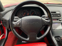 1991 Acura NSX in Formula Red over Black