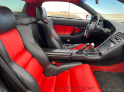 1991 Acura NSX in Formula Red over Black