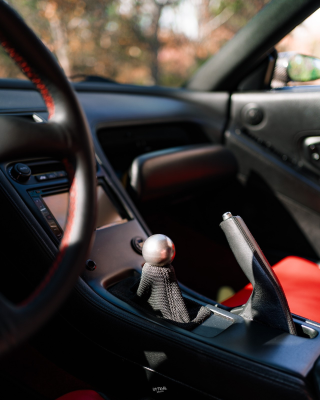 1991 Acura NSX in Formula Red over Black