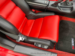 1991 Acura NSX in Formula Red over Black