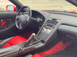 1991 Acura NSX in Formula Red over Black