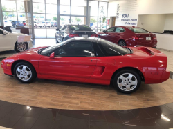 1991 Acura NSX in Formula Red over Black