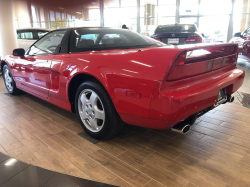 1991 Acura NSX in Formula Red over Black