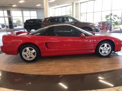 1991 Acura NSX in Formula Red over Black