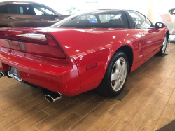 1991 Acura NSX in Formula Red over Black