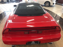 1991 Acura NSX in Formula Red over Black