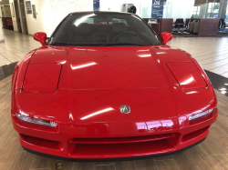 1991 Acura NSX in Formula Red over Black