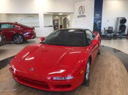 1991 Acura NSX in Formula Red over Black