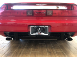 1991 Acura NSX in Formula Red over Black