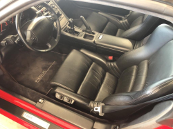 1991 Acura NSX in Formula Red over Black