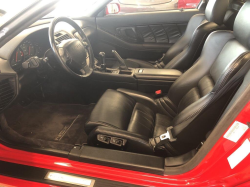 1991 Acura NSX in Formula Red over Black
