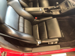 1991 Acura NSX in Formula Red over Black