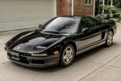 1991 Acura NSX in Berlina Black over Black