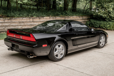 1991 Acura NSX in Berlina Black over Black