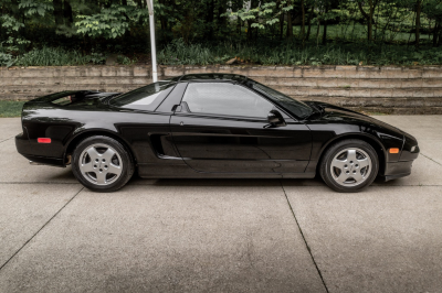 1991 Acura NSX in Berlina Black over Black