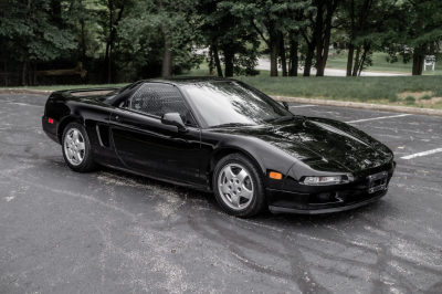 1991 Acura NSX in Berlina Black over Black