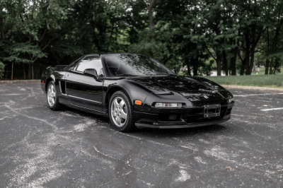 1991 Acura NSX in Berlina Black over Black