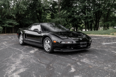 1991 Acura NSX in Berlina Black over Black