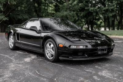 1991 Acura NSX in Berlina Black over Black