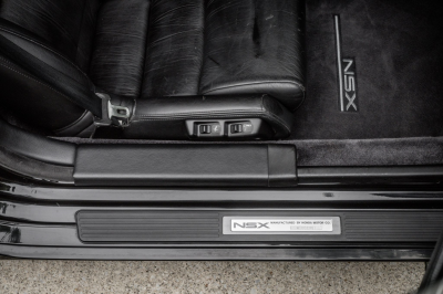 1991 Acura NSX in Berlina Black over Black