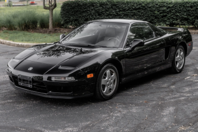 1991 Acura NSX in Berlina Black over Black