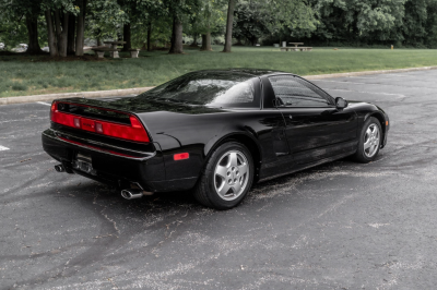 1991 Acura NSX in Berlina Black over Black