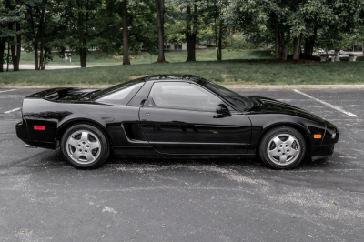 1991 Acura NSX in Berlina Black over Black
