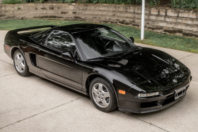 1991 Acura NSX in Berlina Black over Black
