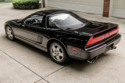 1991 Acura NSX in Berlina Black over Black