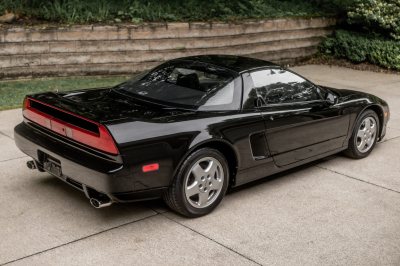 1991 Acura NSX in Berlina Black over Black