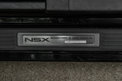 1991 Acura NSX in Berlina Black over Black
