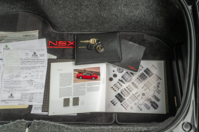 1991 Acura NSX in Berlina Black over Black