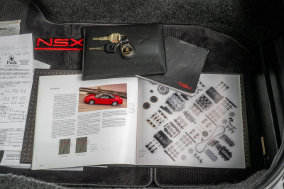 1991 Acura NSX in Berlina Black over Black
