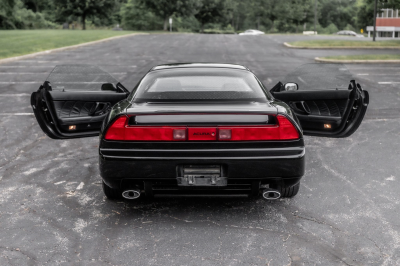1991 Acura NSX in Berlina Black over Black