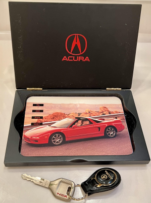 1991 Acura NSX in Berlina Black over Black