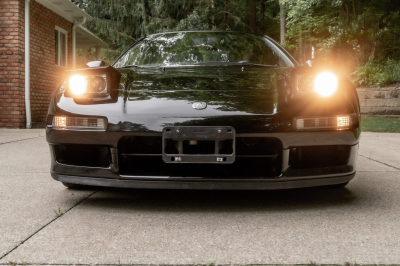 1991 Acura NSX in Berlina Black over Black