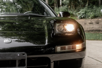 1991 Acura NSX in Berlina Black over Black