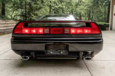 1991 Acura NSX in Berlina Black over Black