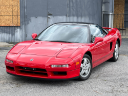 1991 Acura NSX in Formula Red over Black