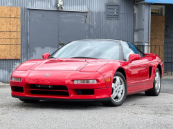 1991 Acura NSX in Formula Red over Black