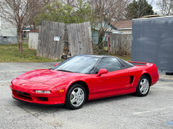 1991 Acura NSX in Formula Red over Black