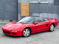 1991 Acura NSX in Formula Red over Black