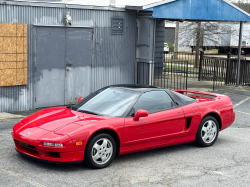 1991 Acura NSX in Formula Red over Black