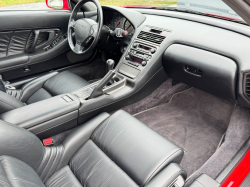 1991 Acura NSX in Formula Red over Black