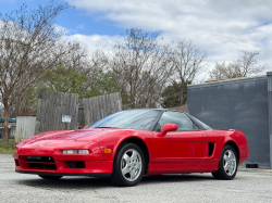 1991 Acura NSX in Formula Red over Black