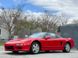 1991 Acura NSX in Formula Red over Black